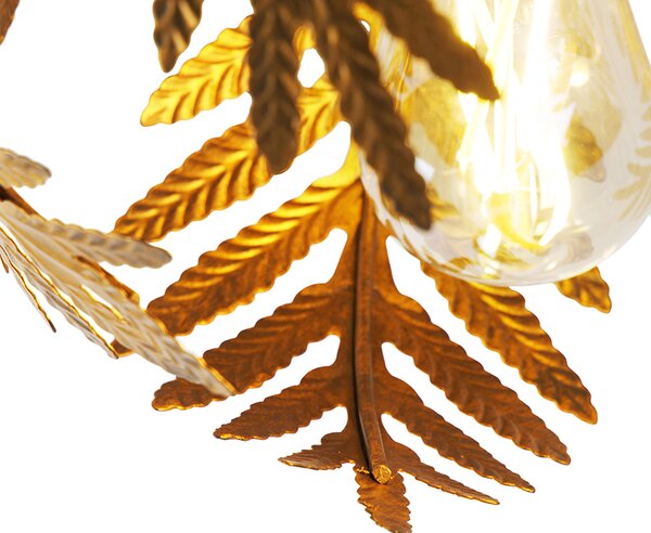 Vintage pametna stropna svetilka zlata 24 cm vklj. WiFi ST64 - Botanica