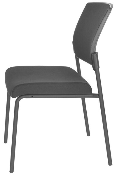 KONFERENČNI STOL tekstil črna
