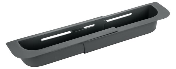 Siv plastičen teleskopski odcejalnik za pomivalno korito 49,5x8,5 cm Fino – Wenko