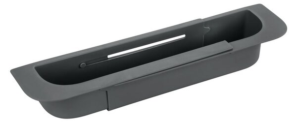Siv plastičen teleskopski odcejalnik za pomivalno korito 49,5x8,5 cm Fino – Wenko