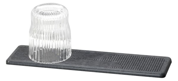 Siva odcejalna podloga iz diatomejske zemlje 30x8 cm Damon – Wenko