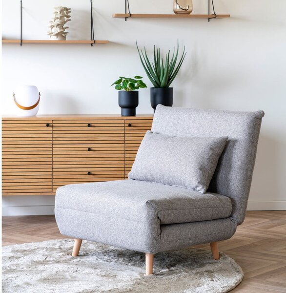 Siv fotelj Marlow – House Nordic