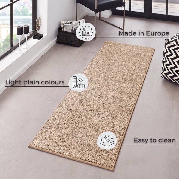 Krem tekač Hanse Home Pure, 80 x 200 cm