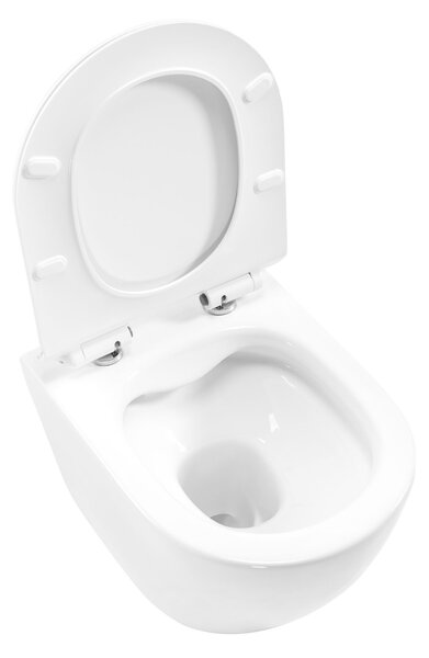 WC + Bidet CARTER BELI PODKROVNI set