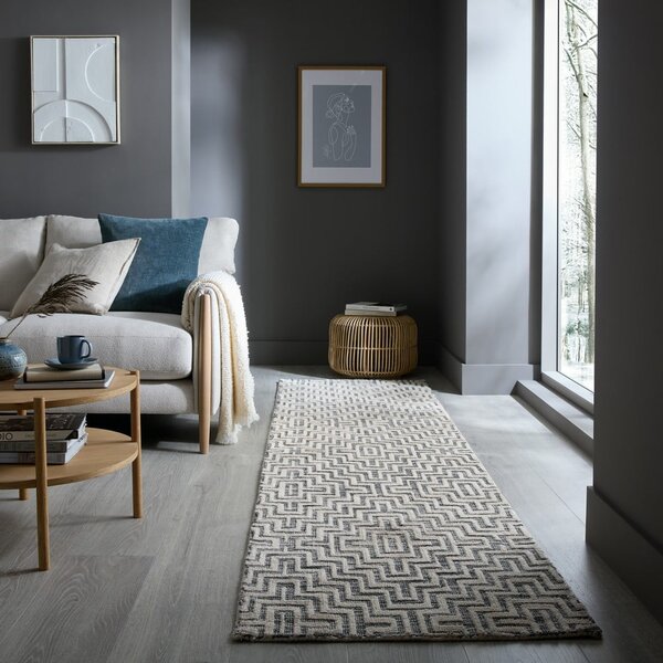 Siv tekač 80x300 cm Rhett – Flair Rugs