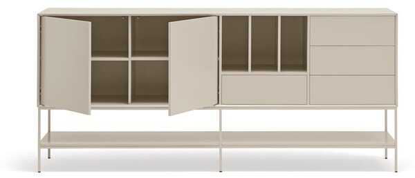 Kremno bela komoda 220x98x45 cm Platt – Teulat