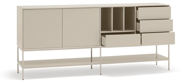 Kremno bela komoda 220x98x45 cm Platt – Teulat