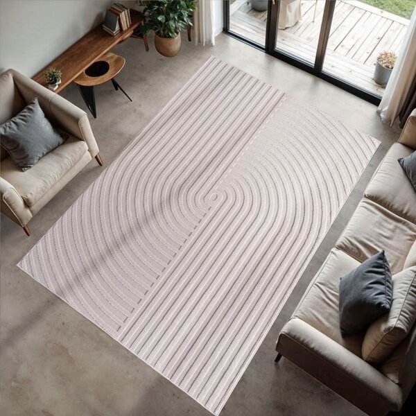 Kremno bela notranja in zunanja preproga 120x170 cm Doha 1658 Cream – Ayyildiz Carpets