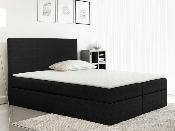 Boxspring postelja Baltimore 163, 180x200, Blago, Posteljno dno, 180x213x120cm, Vzmetnica