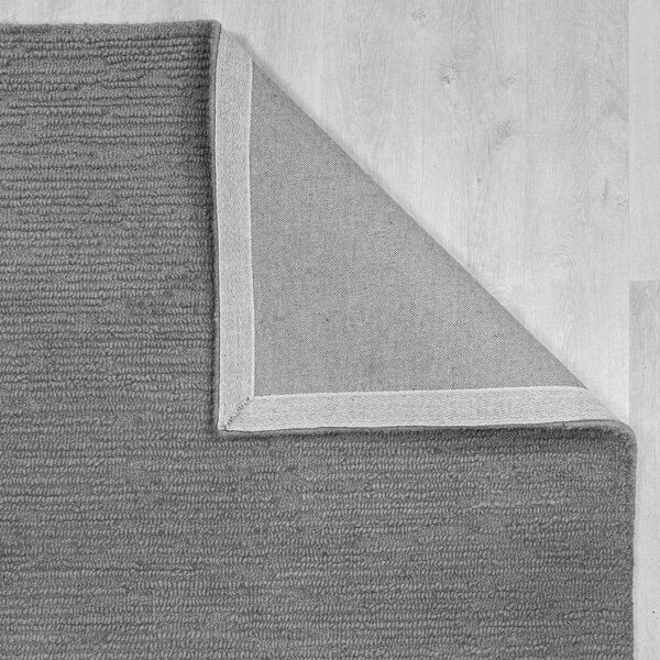 Siva ročno tkana volnena preproga 160x230 cm Harris Boucle – Flair Rugs