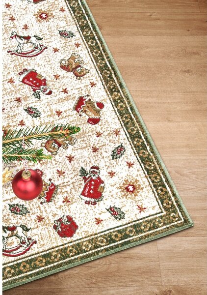 Zelena preproga z božičnim motivom iz mešanice bombaža 50x80 cm Toy's Delight Green Christmas – Villeroy&Boch