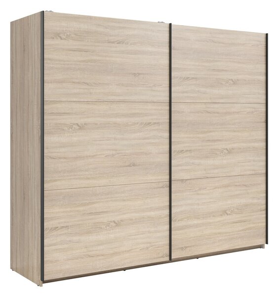 Garderobna omara Boston DR121, Sonoma hrast, 195.5x220x60cm, Vrata omare: Drsna