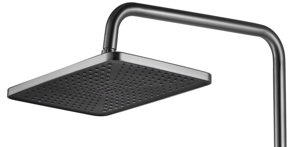 Komplet za prhanje REA ROB INOX Brushed Nickel s termostatom