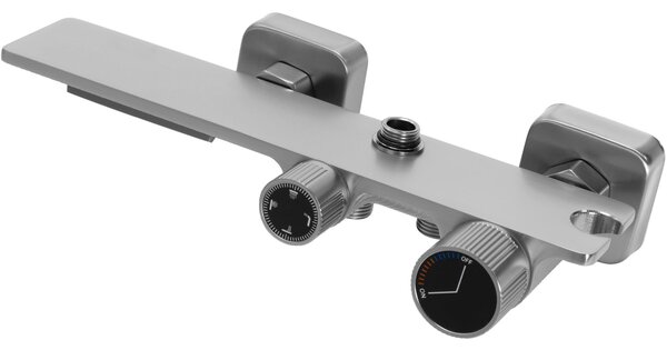 Komplet za prhanje REA HELIX Nickel Brush INOX