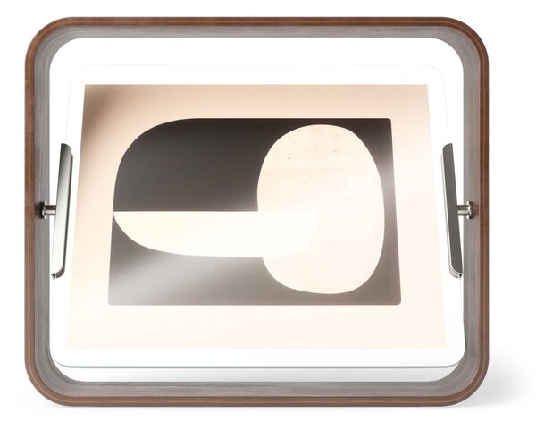 Temno rjav lesen stoječ okvir 26x31,5 cm Bellwood – Umbra