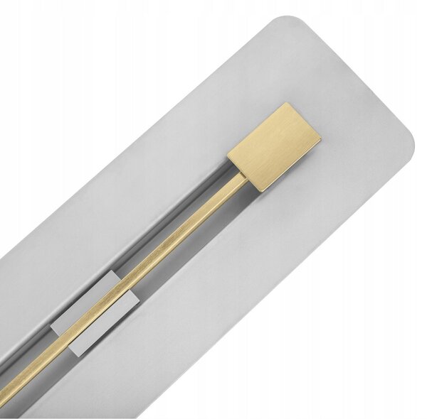 REA NEO Ultra SLIM PRO Gold Brush linearni odtok Zlati sijaj 60