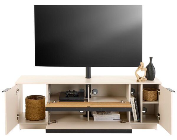 Modern Living Tv-element Neo, Kašmir, Barva Hrasta, Vklj. Nosilec