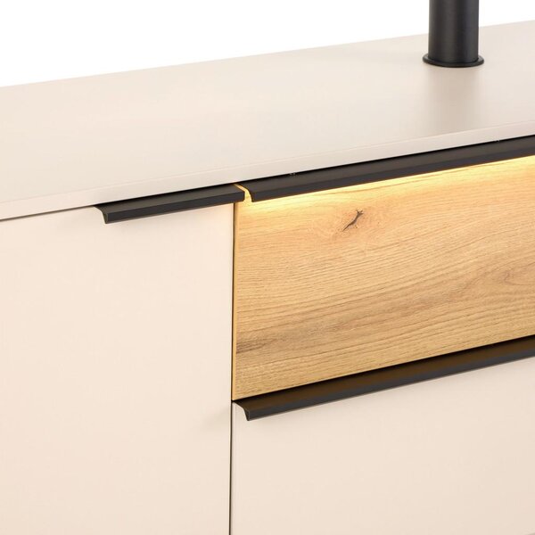 Modern Living Tv-element Neo, Kašmir, Barva Hrasta, Vklj. Nosilec