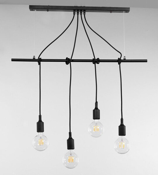 VISEČA SVETILKA WIRE 80/20/90 cm E27