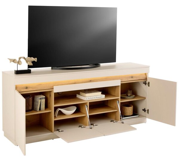Modern Living Tv-element Samu, Kašmir, Barva Hrasta, Osvetlitev