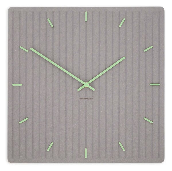 Stenska ura Luxhora Lineara Light Grey 11 barv kazalcev