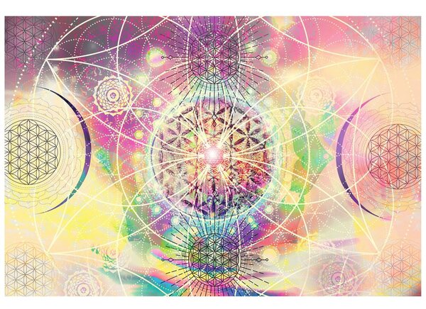Tapeta Mandala zanimivega izgleda