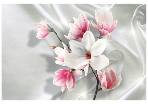 Tapeta bela magnolija