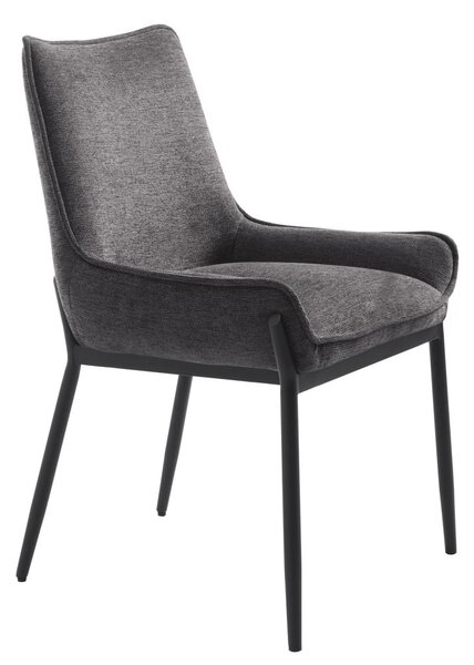 Temno siv jedilni stol Calgary – Unique Furniture