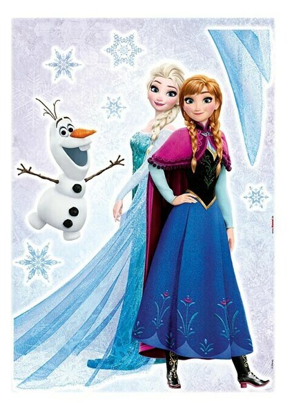 Komar Nalepka za stene Frozen (50 x 70 cm, 8 -del.)