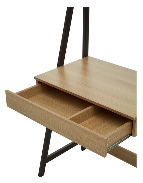Pisalna miza v hrastovem dekorju 48x74 cm Bradbury – Premier Housewares