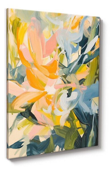 Tiskana slika na platnu 70x100 cm Floral Gust – Styler