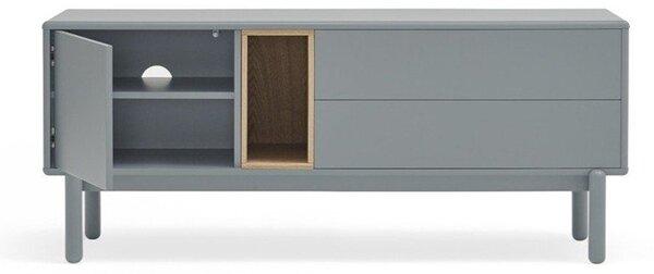 Modra/siva TV omarica 140x56 cm Corvo – Teulat