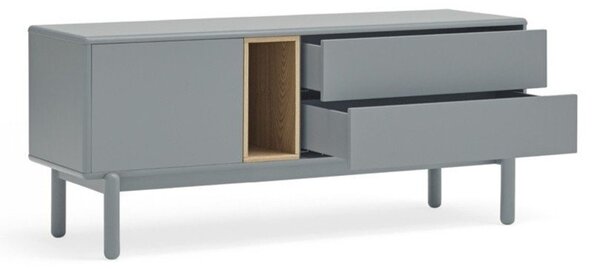 Modra/siva TV omarica 140x56 cm Corvo – Teulat