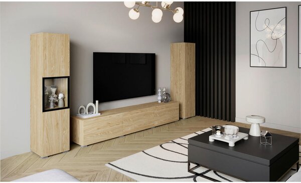 DNEVNI REGAL, barve hrasta