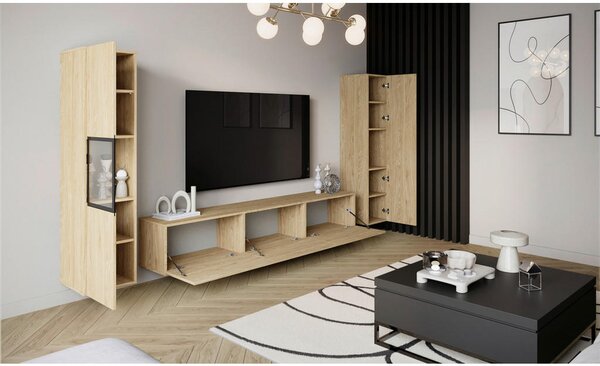 DNEVNI REGAL, barve hrasta