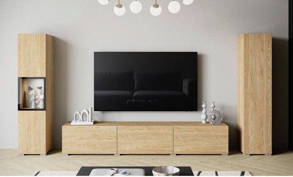 DNEVNI REGAL, barve hrasta