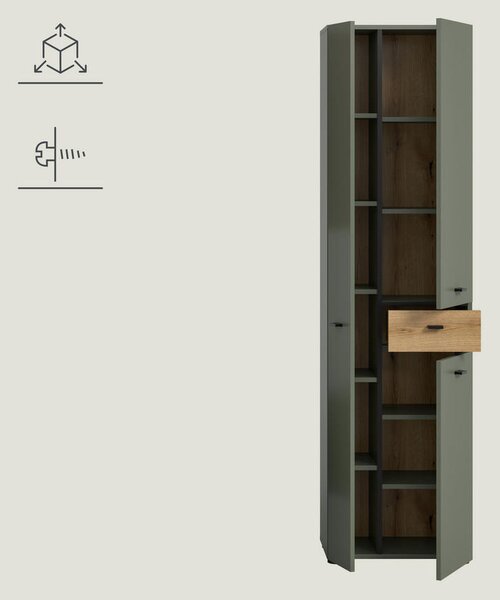 VISOKA OMARA 51/191/30 cm