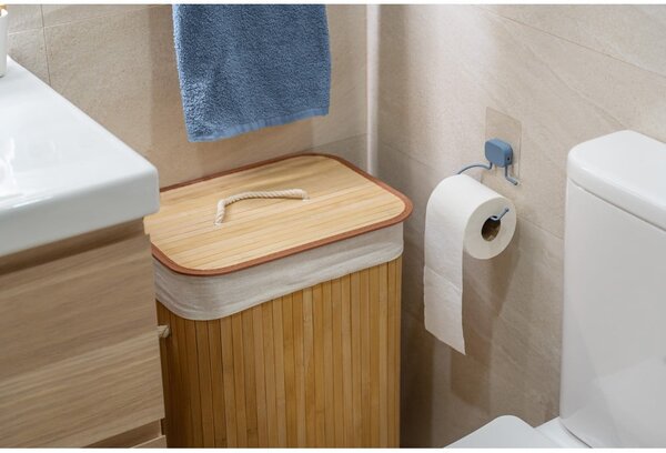 Koš za perilo iz bambusa v naravni barvi 78 l Bamboo – Compactor