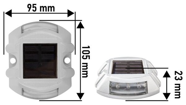 Solarna LED svetilka za zagon 20 lm 99-086 NEO