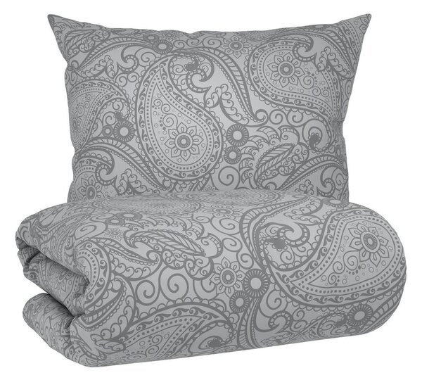 Mömax Posteljnina Paisley, Siva, 60/80, 140/200