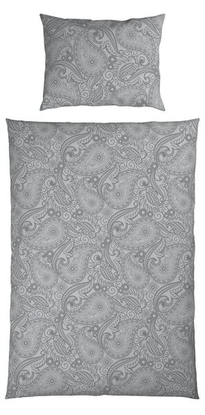 Mömax Posteljnina Paisley, Siva, 60/80, 140/200