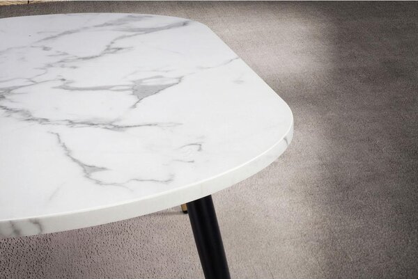 MID.YOU Klubska Miza Marble, Videz Marmorja
