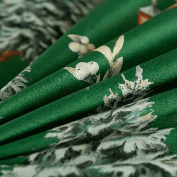Posteljnina iz mikrovlaken GREEN CHRISTMAS zelena Dimenzije posteljnine: 70 x 90 cm | 140 x 200 cm