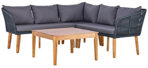 Mömax Lounge Garnitura Trendy, Barva Akacije, Antracit