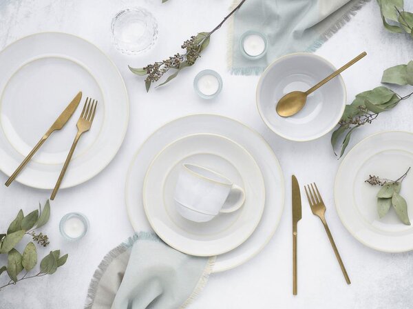 Creatable Kombinirani Servis Antique Offwhite, 12-Delni