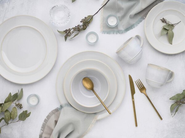 Creatable Kombinirani Servis Antique Offwhite, 12-Delni