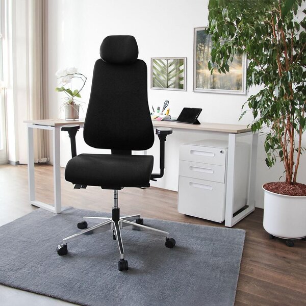 MID.YOU Pisarniški Stol Pro-tec 400, Črna