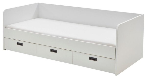 Mömax Raztegljiva Postelja Bianca, 90-180x200, Bela