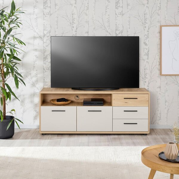 Modern Living Tv-element Fontana Plus, Kašmir, Barva Hrasta