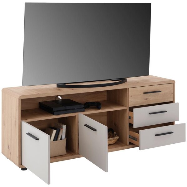 Modern Living Tv-element Fontana Plus, Kašmir, Barva Hrasta